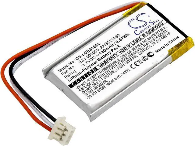 Main image of Estry Battery Replacement for G304 Wireless Headset H600 A-00031 UE4500 MX Vertical UE310 UE3500 AHB521630 533-000069