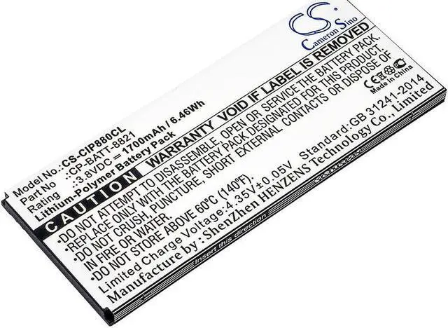 Main image of Estry Battery Replacement for 8800 CP-BATT-8821 GP-S10-374192-010H 74-102376-01