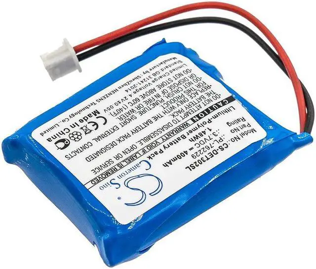 Alt view image 2 of 4 - Estry Battery Replacement for Educator ET-300TSTransmitter TransmitterET-302-LTransmitter ET-300Receiver V2015-E05 PL-762229