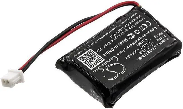 Alt view image 2 of 4 - Estry Battery Replacement for Educator EZ-903Receiver ET-300Transmitter PE-900Receiver EZ-900Receiver EZ-902Receiver ET-400Receiver ET-302-LReceiver BL-100 BP37TR BP-504 PL-711828 PL-711828N