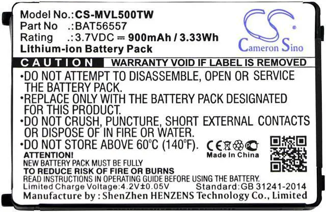 Alt view image 5 of 5 - Estry Battery Replacement for MotoroIa CLS1450CH HCNN4006 PMNN4497A PMNN4497 56557 SNN5571B BAT56557 HCNN4006A PMNN4497AR