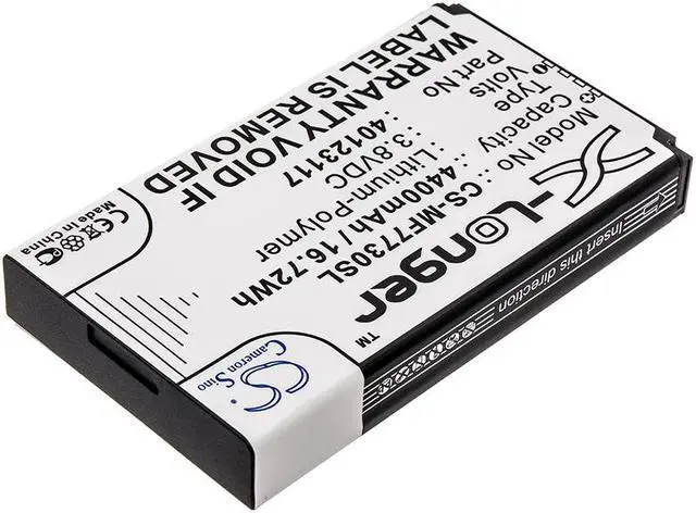 Alt view image 2 of 3 - Battery Replacement for Verizon MiFi M1000 Jetpack MiFi 7730L MiFi 8800L Inseego 5G Jetpack 8800L Jetpack 4G LTE MiFi 7730L 40123117