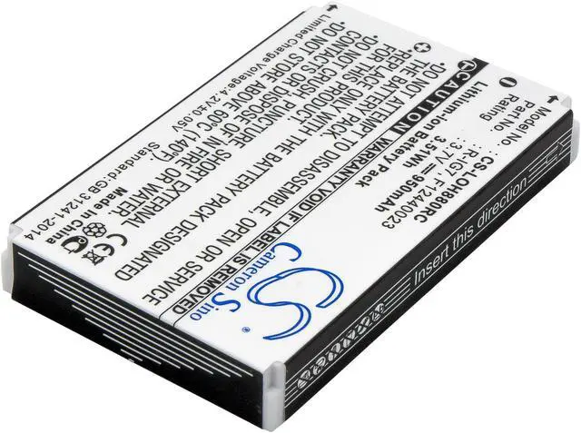 Alt view image 2 of 5 - Battery Replacement for Harmony 720 Remote Harmony One Harmony 890 Harmony 880 Remote Harmony 880 Pro NTA2340 HHD10010 1903040000 R-IG7 M41B 815000037 190304200 R1G7 RIG7 190304-0004 190304-200