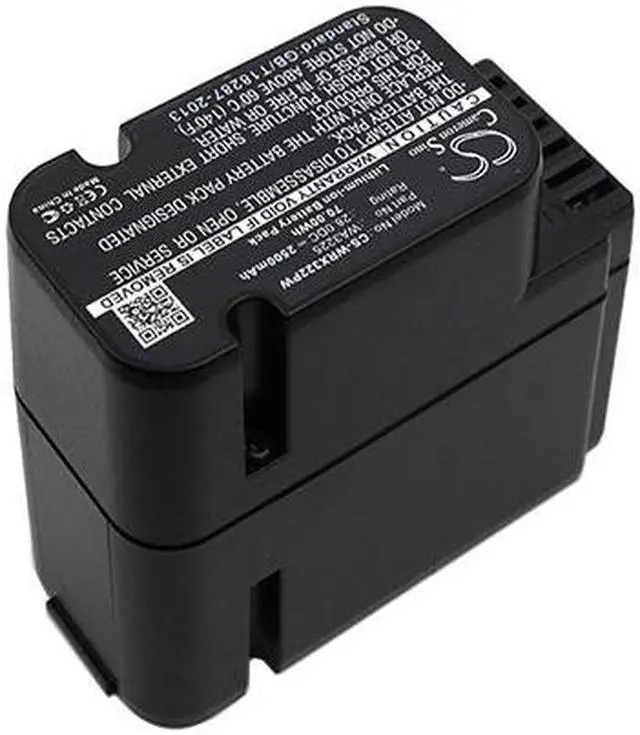 Alt view image 2 of 5 - Estry Battery Replacement for Worx Landroid WR11I WG790E.1 WG797E.1 WG796E.1 Landroid M1000i WG756E Landroid WG754E WG792E.1 WG757E Landroid WG796E.1 WG793E WG794 WG797E WG796E WA3565 WA3225 WA3226
