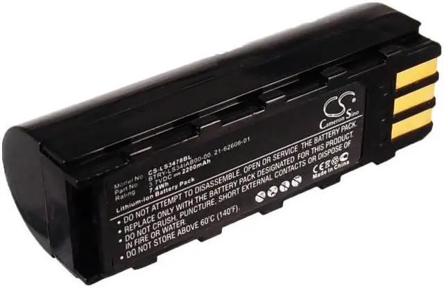 Main image of Estry Battery Replacement for Symbol DSS3478 DS3578 LS3478ER LS3578 LS3478 NGIS DS3478 MT2000 XS3478 BTRY-LS34IAB00-00 21-62606-01