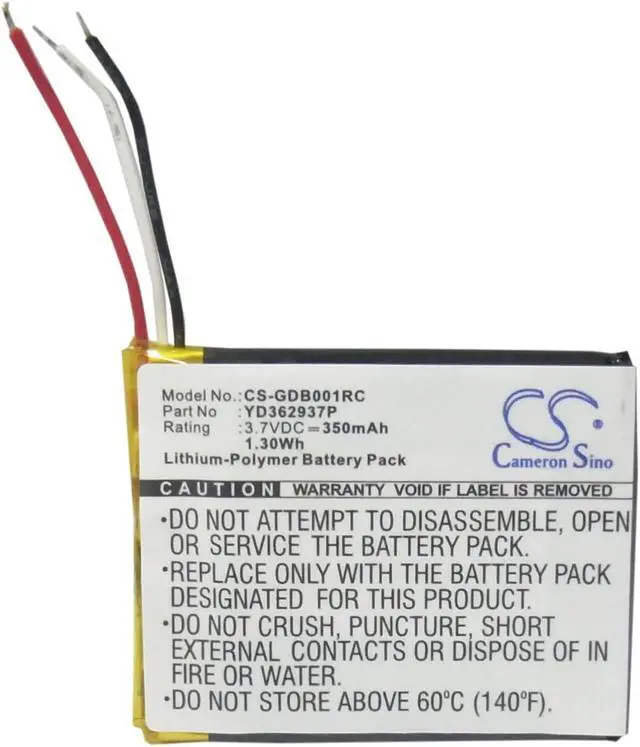 Alt view image 5 of 5 - Estry Battery Replacement for GP Hero 4 Hero 3+ ARMTE-001 HERO4 ARMTE-002 Hero 3 Wi-Fi Remote HERO3 YD362937P