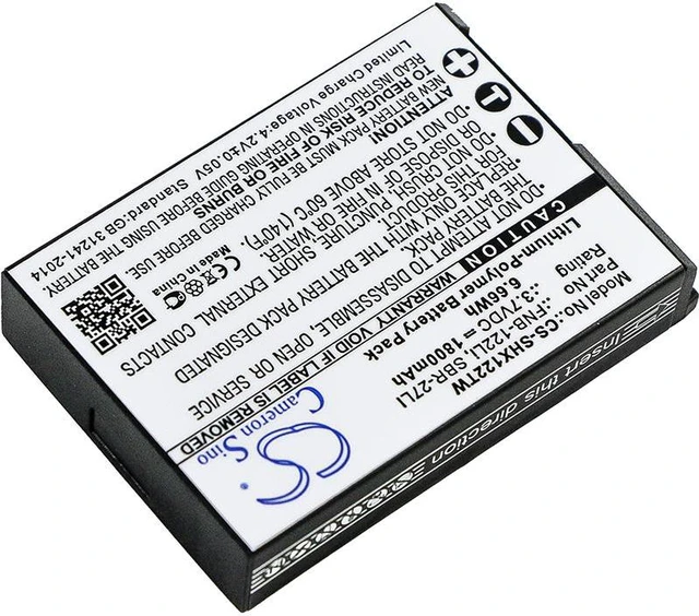 Alt view image 2 of 3 - Estry Battery Replacement for Standard Horizon HX300 FNB-122Li SBR-27LI