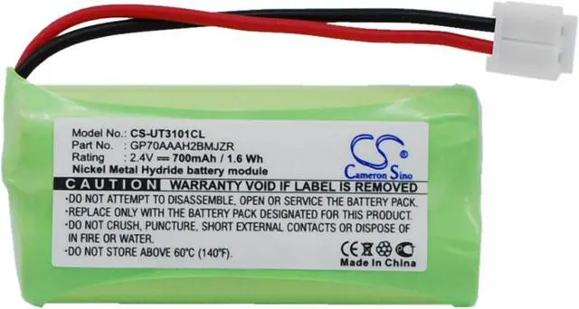 Main image of Estry Battery Replacement for V TECH DS6211-3 DS6111-2 6209 6322 DS6121-5 89-1326-00-00 DS6321-4 89-1335-00-00 6041 8913300100 8013300100 8913350000 8913300000 8913260000 BT284342 BT8300 BATT-6010