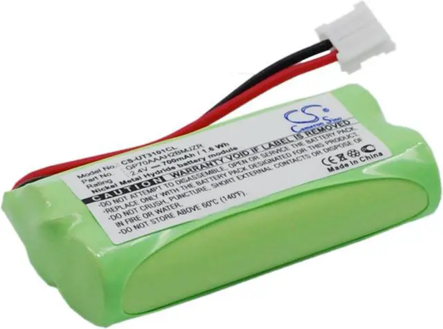 Alt view image 2 of 5 - Estry Battery Replacement for V TECH DS6211-3 DS6111-2 6209 6322 DS6121-5 89-1326-00-00 DS6321-4 89-1335-00-00 6041 8913300100 8013300100 8913350000 8913300000 8913260000 BT284342 BT8300 BATT-6010