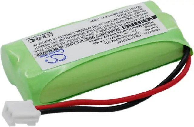 Alt view image 3 of 5 - Estry Battery Replacement for V TECH DS6211-3 DS6111-2 6209 6322 DS6121-5 89-1326-00-00 DS6321-4 89-1335-00-00 6041 8913300100 8013300100 8913350000 8913300000 8913260000 BT284342 BT8300 BATT-6010
