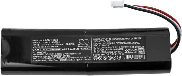Alt view image 3 of 5 - Estry Battery Replacement for N8 Pro+ Deebot DG36 N5 Neo O900 DG3G Deebot N5 POWER Deebot N8 Deebot N5 GO S09-LI-148-3200 S11-Li-144-2600 10002743 S01-LI-148-2600 S01-LI-148-3200 S11-Li-144-2800