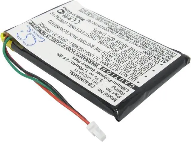 Alt view image 2 of 5 - Estry Battery Replacement for Nuvi 255T Nuvi 255WT Nuvi 260WT Nuvi 205W Nuvi 250 Nuvi 260 Nuvi 200W Nuvi 255W Nuvi 255 Nuvi 205 Nuvi 270 Nuvi 252W Nuvi 200 Nuvi 205WT 010-00621-10 361-00019-11