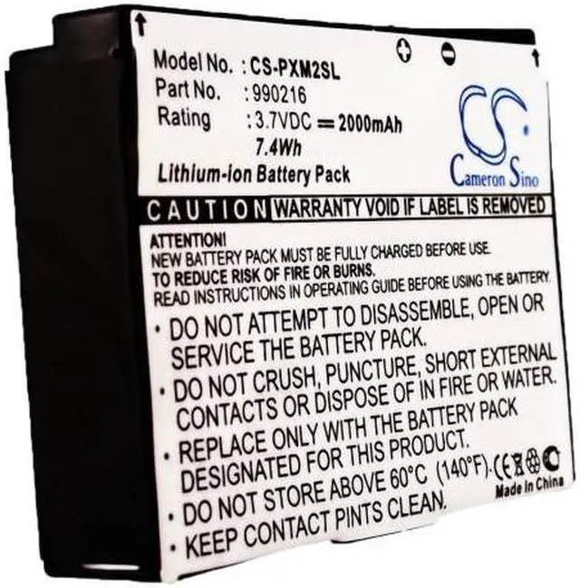 Alt view image 5 of 5 - Estry Battery Replacement for XM Radio XM5 YX-M1Z Helix 990216