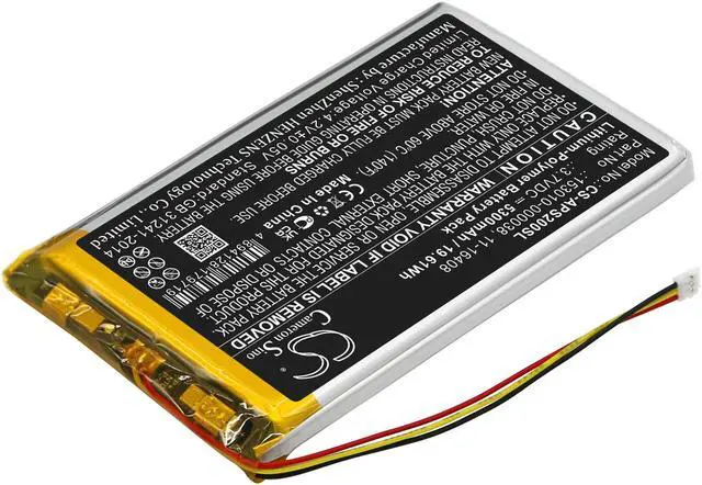 Alt view image 2 of 5 - Battery Replacement for Appareo Stratus 2 Stratus 2S Stratus 3 11-16408 153010-000038
