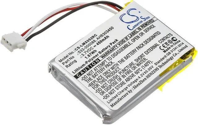 Main image of Battery Replacement for M-RO052 MX Anywhere 2 910-004362 MX ERGO MX Master 3 MX Anywhere 3 MX Master 2s 910-004374 MX Master MX Master 2 533-000120 533-000121 L/N: 1412 AHB303450 533-000172