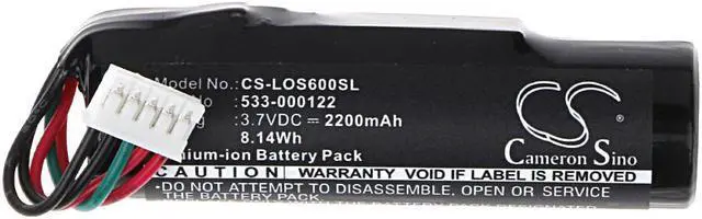 Alt view image 5 of 5 - Estry Battery Replacement for WS600 WS600BL UE ROLL 2 WS600VI UE Roll 1 UE ROLL UE Roll Ears Boom 533-000122 T11715170SWU
