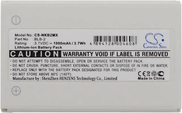 Alt view image 5 of 5 - Estry Battery Replacement for 8850G 8890 8910i 7150 6590 6590i 6510 8210 8310 7650 8850 8390 8270 8250 6500 5210 8910 3610 8290 BLB-2