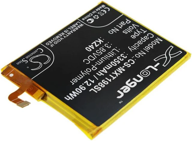 Alt view image 2 of 4 - Estry Battery Replacement for MotoroIa XT1980-3 Moto Z4 KZ40