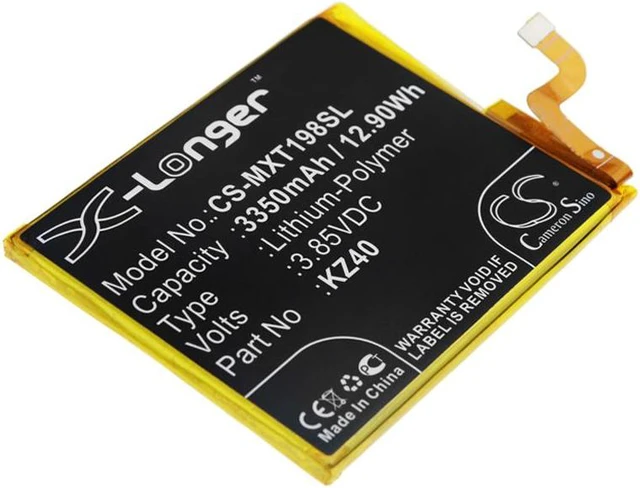 Main image of Estry Battery Replacement for MotoroIa XT1980-3 Moto Z4 KZ40