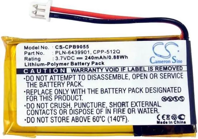 Alt view image 5 of 5 - Estry Battery Replacement for Avaya AWH55 Tenovis HSG-Link DECT 2 AWH-55 AWH-65 AWH65 64399-01 64399-03 65358-01 64327-01 PLN-6439901 653580 ED-PLN-6439901