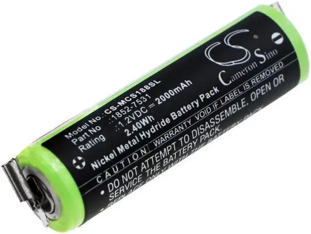 Main image of Estry Battery Replacement for Wella ECO XS Profi Profi XS Xpert HS50 Tonde Eco S KR-800 AAE