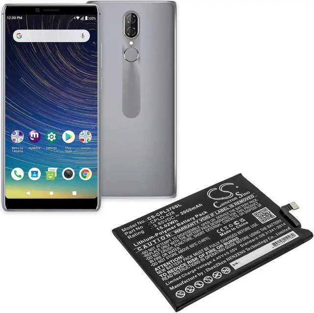 Alt view image 5 of 5 - Estry Battery Replacement for BoostMobile Legacy CP3705AS CPLD-428