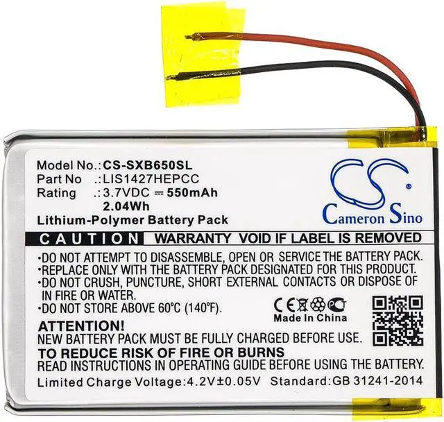Alt view image 3 of 4 - Estry Battery Replacement for MDR-XB950BT LIS1427HNPCS 1-756-920-32 LIS1427HEPCC 1-756-920-31 1-756-920-21