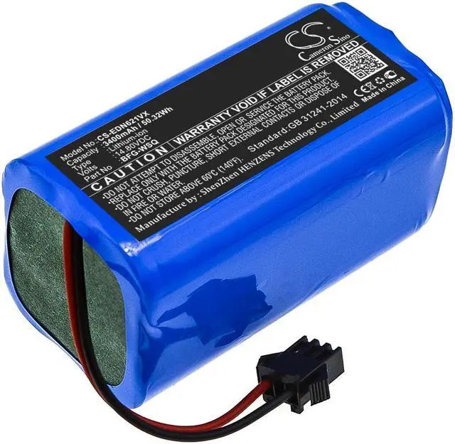 Main image of Estry Battery Replacement for Deebot CEN546 CEN361 DH39 BFG-WSQ ICR18650-26J-4S1P UR18650ZY-4S1P-AAM TW4-11