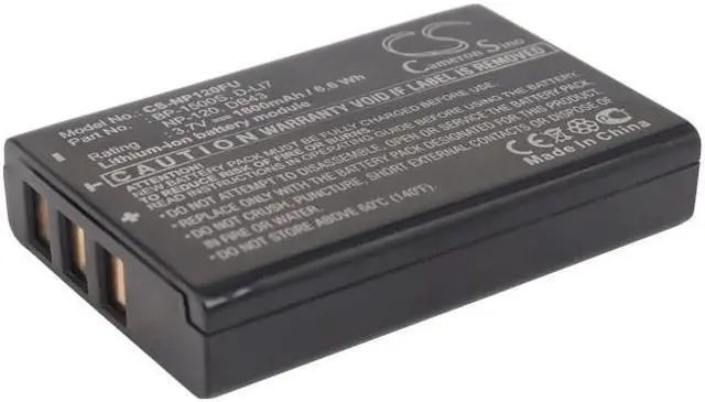 Main image of Estry Battery Replacement for VIVIKAI HDC-8800 HD-C3 HD-D10II HDV-8800