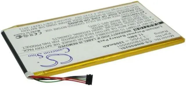 Alt view image 2 of 5 - Estry Battery Replacement for Barnes & Noble BNRV200A DR-NK02 Nook 7" Nook Tablet BNTV250A NOOK color BNRV200 BNRB200 BNTV250 BNA-B002 ENCORE AVPB001-A110-01 6027B0090501 NOOKCOLOR AVPB003-A110-01