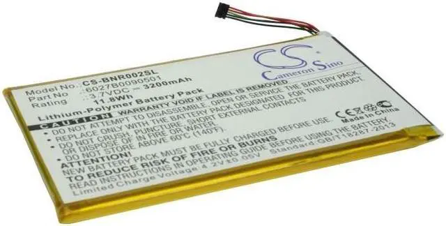 Main image of Estry Battery Replacement for Barnes & Noble BNRV200A DR-NK02 Nook 7" Nook Tablet BNTV250A NOOK color BNRV200 BNRB200 BNTV250 BNA-B002 ENCORE AVPB001-A110-01 6027B0090501 NOOKCOLOR AVPB003-A110-01