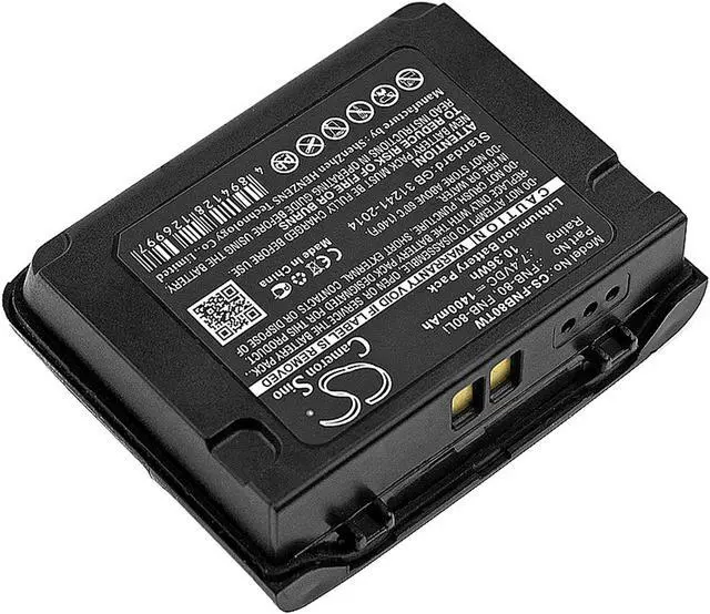 Alt view image 2 of 5 - Estry Battery Replacement for Vertex VX-6E VX-5R VXA-710 VXA-700 VX-5 VX-6R VX-5RS VX-7R VX-7RB