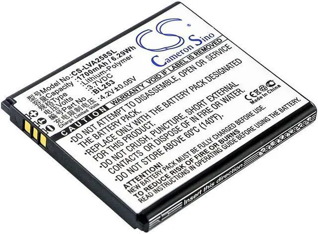 Main image of Estry Battery Replacement for LE A2580 A2860 BL253