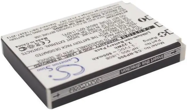 Alt view image 2 of 5 - Estry Battery Replacement for UFO DS5080 DS5332 DS5331 02491-0037-00 BATS4 NP-900 02491-0015-00