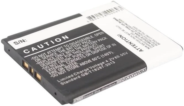 Alt view image 4 of 5 - Estry Battery Replacement for ericsson S302 TXT pro W395 W960i C903 BST-33