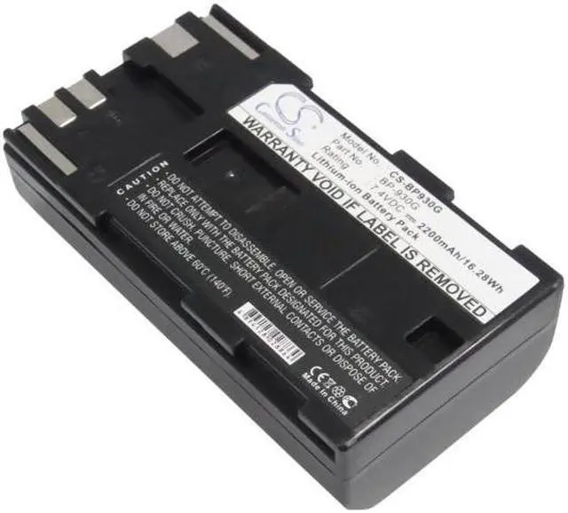 Alt view image 2 of 5 - Estry Battery Replacement for GL2 XL1 XL1S GL1 XLH1 XHG1 XL2 XHA1 BP-930G
