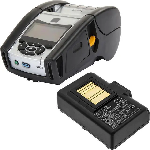 Alt view image 4 of 4 - Estry Battery Replacement for Zebra ZQ620HC QLn220HC ZQ510 ZR628 ZQ500 ZQ620 ZQ521 QLN320 ZQ610 ZR638 QLn320HC BTRY-MPP-34MAHC1-01 P1031365-069 AT16004 P1031365-025 P1031365-059 P1023901-LF