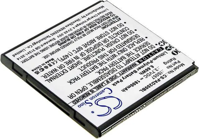 Alt view image 2 of 4 - Estry Battery Replacement for Pax D200 IS275 Mini myPOS D200 D200T IS057