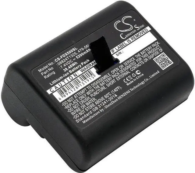 Main image of Estry Battery Replacement for Fluke DSX-5000 CableAnalyzer Versiv DSX Versiv MBP-LION 06824T1325 479-568