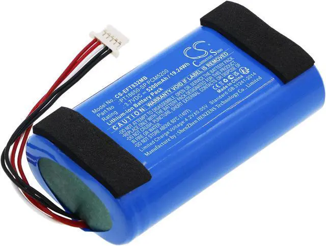 Main image of Battery Replacement for Spaceview Pro baby cam T8321-M PT18650-SP PCM5200