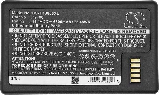Alt view image 3 of 3 - Estry Battery Replacement for Trimble S8 Total Station S9 Total Stations S9 Total Stations S9 S7 Total Station SPS710 Total Station SPS730 Total Station SPS700 Total Station 99511-30 79400