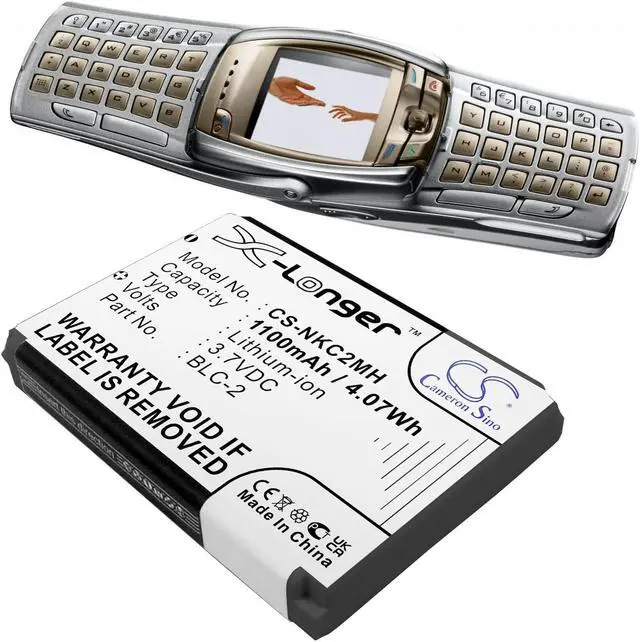 Alt view image 4 of 4 - Estry Battery Replacement for 3585 1260 3310 6810 3587i 3390 1221 3315 3410 6650 6651 6010 3586i 5510 3585i 6800 2260 3595 3510 3560 3589i 3570 3590 3588i 3330 3510i 3385 3360 3810 BMC-3 BLC-2 BLC-1