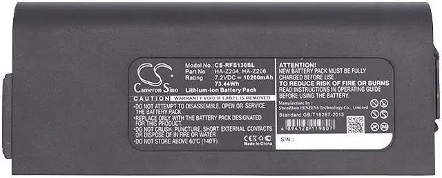 Alt view image 5 of 5 - Estry Battery Replacement for FSH13 FSH8 FSH20 FSH4 1309.6130.00 HA-Z204 HA-Z206
