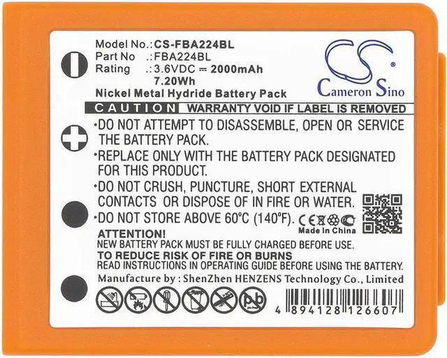 Alt view image 3 of 3 - Estry Battery Replacement for HBC Radiomatic Vector Pro Radiomatic Eco Spectrum 2 Spectrum 1 Radiomatic Key PM237745002 BA209061 Fub9NM BA209060 BA209062 BA223000 BA209000 BA209001 BA223030