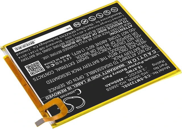 Alt view image 2 of 5 - Estry Battery Replacement for SM-T225 SM-T225C Tab A7 Lite 8.7 2021 Tab A7 Lite SM-T220 SM-T225N HQ-3565N HQ-3565S HQ-6739SDS