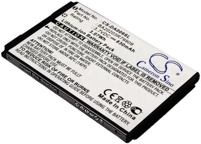 Alt view image 2 of 5 - Estry Battery Replacement for Creative Zen Micro Photo 8G Zen Micro Photo Zen Micro Photo 4G BA20203R79909 DAA-BA0009