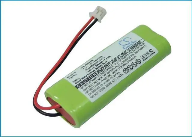 Alt view image 2 of 5 - Estry Battery Replacement for DA 202NCP gold transmitters 1202NC receiver 1202NCP receiver 2002NC receiver 180NCP transmitters 200NCP gold transmitters 40AAAM4SMX DC-1 BP-RR 28AAAM4SMX