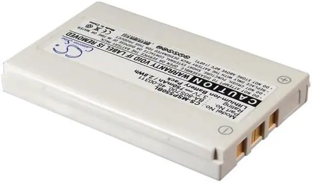 Alt view image 2 of 5 - Estry Battery Replacement for Metrologic MK5502-79B639 MK5502-79B6107 MK5502-79B614 SP5500 MK5502 MS5500 Optimus S MS5500 BA-80S700 46-00311