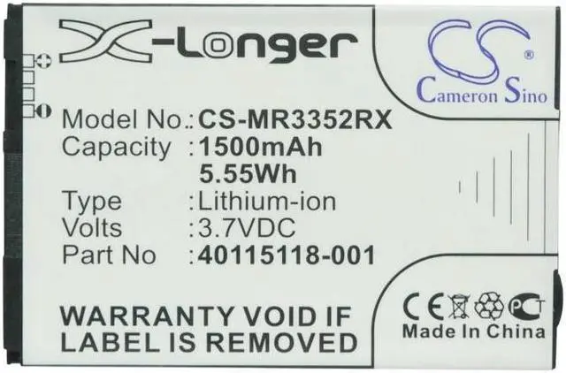 Alt view image 5 of 5 - Estry Battery Replacement for Verizon Hotspot 2372 40123111.00 40115118.002 40115118.003 40115118.001