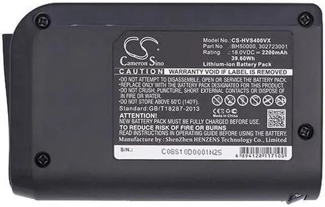 Alt view image 5 of 5 - Estry Battery Replacement for Hoover Platinum LINX BH50010 Platinum Collection Co BH50015 Platinum Collection LI Platinum Stick BH50000 302723001